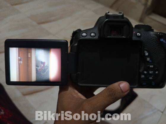 Canon kiss x7i with 18-55mm stm lens
